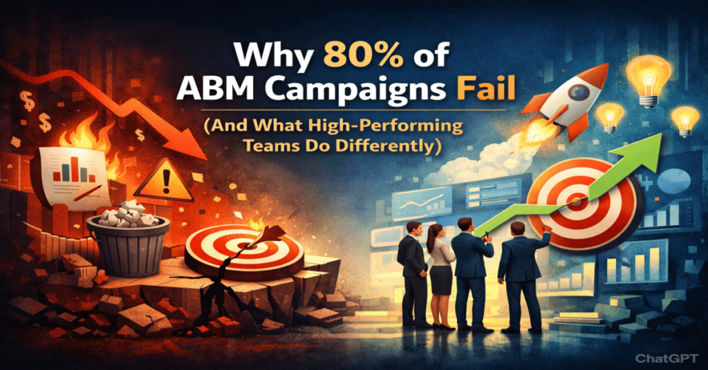 Why 80% of ABM Campaigns Fail (And What High-Performing Teams Do Differently)