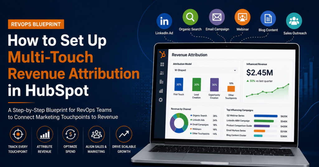 How to Set Up Multi-Touch Revenue Attribution in HubSpot: A RevOps Blueprint