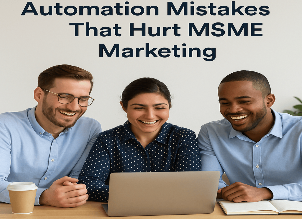 Automation Mistakes That Hurt MSME Marketing